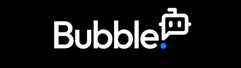 bubble logo design